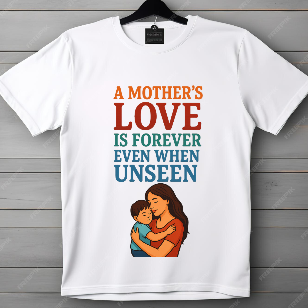 A Mother’s Love is Forever” Handwritten T-Shirt